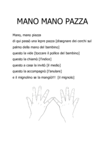 Mano, mano piazza