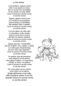 La mia nonna