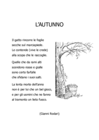 L’autunno (Gianni Rodari)