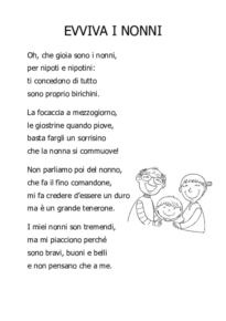 Evviva i nonni