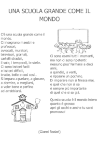 Una scuola grande come il mondo
