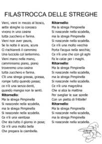 Filastrocca delle Streghe