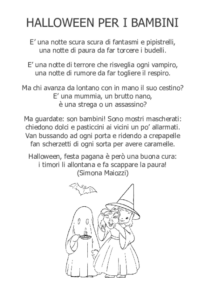 Halloween per i bambini