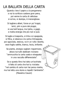 La Ballata Della Carta