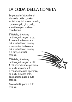 La coda della cometa