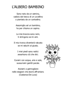 L’albero bambino