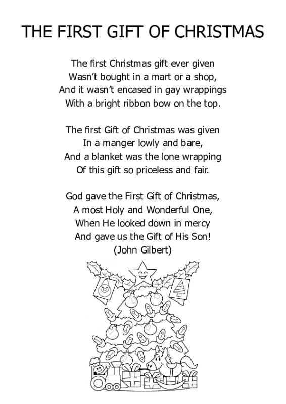 What Was The First Gift Of Christmas 