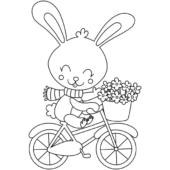 Disegni di Conigli da colorare