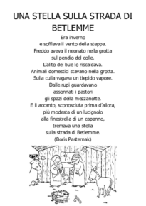 Una Stella sulla Strada di Betlemme