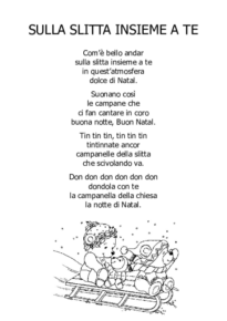 Sulla slitta insieme a te