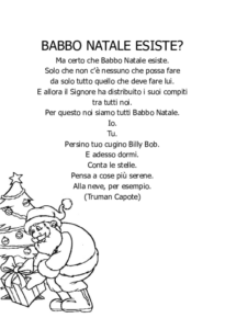 Babbo Natale esiste