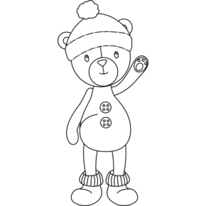 TEDDY BEAR STAMPS-09
