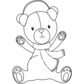 TEDDY BEAR STAMPS-08