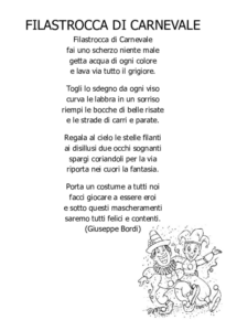 Filastrocca di Carnevale