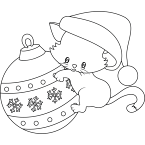 CHRISTMAS CAT STAMPS-05