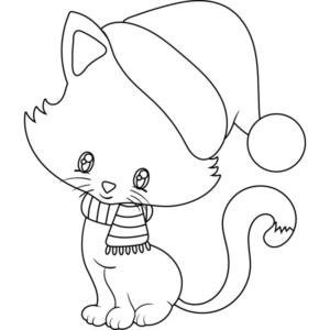 CHRISTMAS CAT STAMPS-04