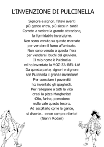 L’invenzione di Pulcinella
