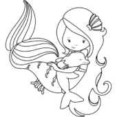 Disegni di Sirene da colorare