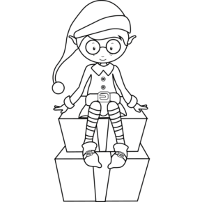 ELVES GIFTS STAMPS-05