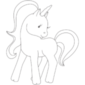 Disegni di Unicorni da colorare