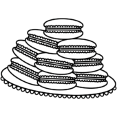 Disegni di Dolci da colorare