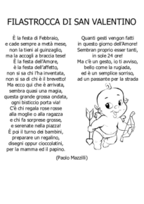 Filastrocca di San Valentino