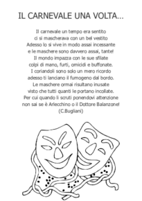 Il carnevale una volta