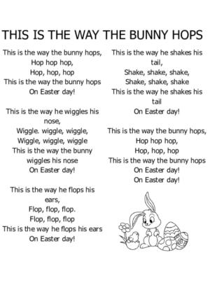 This is the way the bunny hops