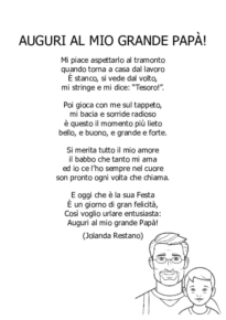 Auguri al Mio Grande Papà