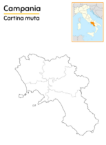 Cartine geografiche della Campania