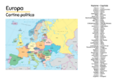 Cartine geografiche dell’Europa