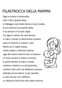 Filastrocca della mamma