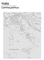 Cartine geografiche dell’Italia