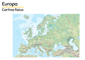 europa cartina fisica colori