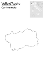 Cartine geografiche della Valle d’Aosta
