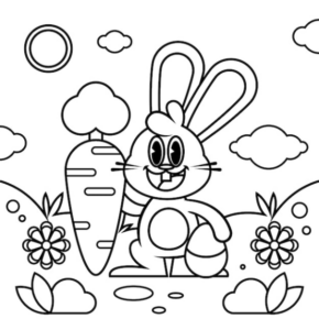 hand-drawn-easter-bunny-coloring-book-illustration_23-2150068509