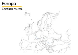 europa cartina muta colori