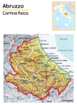 Cartine geografiche dell’Abruzzo