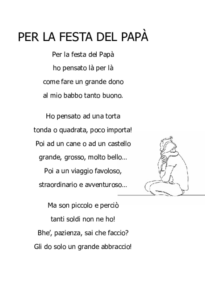 Per la Festa del Papà