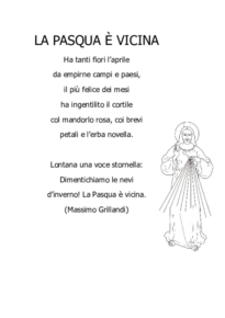 La Pasqua è Vicina (M.Grillandi)