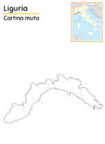 Cartine geografiche della Liguria
