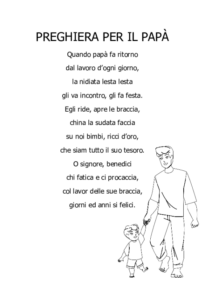 Preghiera Per il Papà
