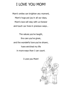 I Love You Mom