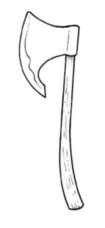 Disegni asce e alabarde  1