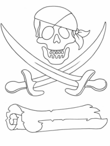 Spade da colorare  5