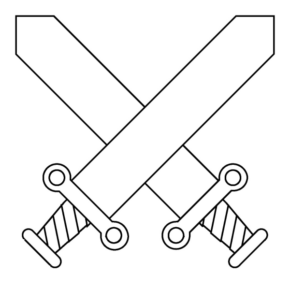 Spade da colorare  9