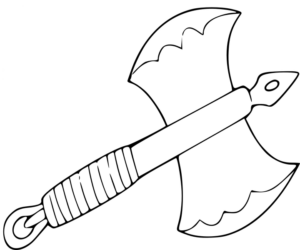 Disegni asce e alabarde  6