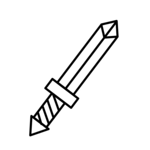 Spade da colorare  4