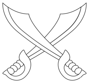 Spade da colorare  8