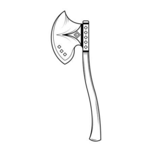 Disegni asce e alabarde  3